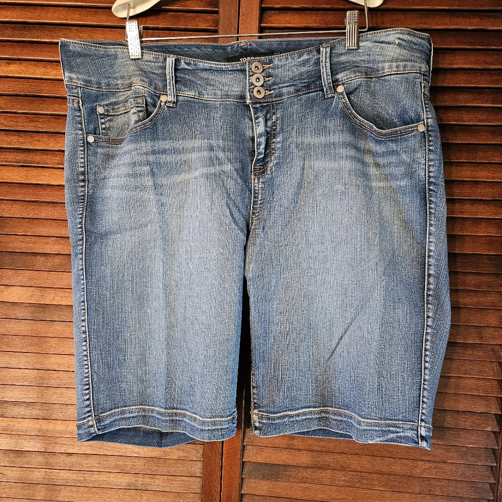 Torrid Denim Board Shorts 22